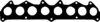 GLASER X02271-01 Gasket, intake/ exhaust manifold